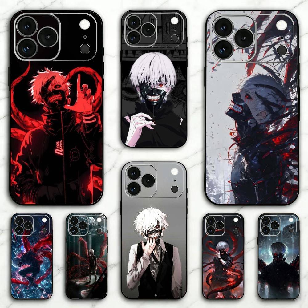 Tokyo Ghoul Mask - 東京喰種 金木研 アニメ スマホケース iPhone 17,