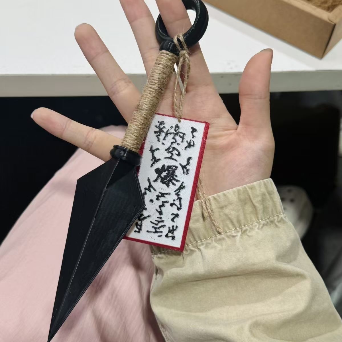 Naruto Headband Metal - 28cm ホットアニメ手裏剣モデル ゲルペン 漫画イタチ忍者アクションフィギュア コスプレ小道具 クナイモデル
