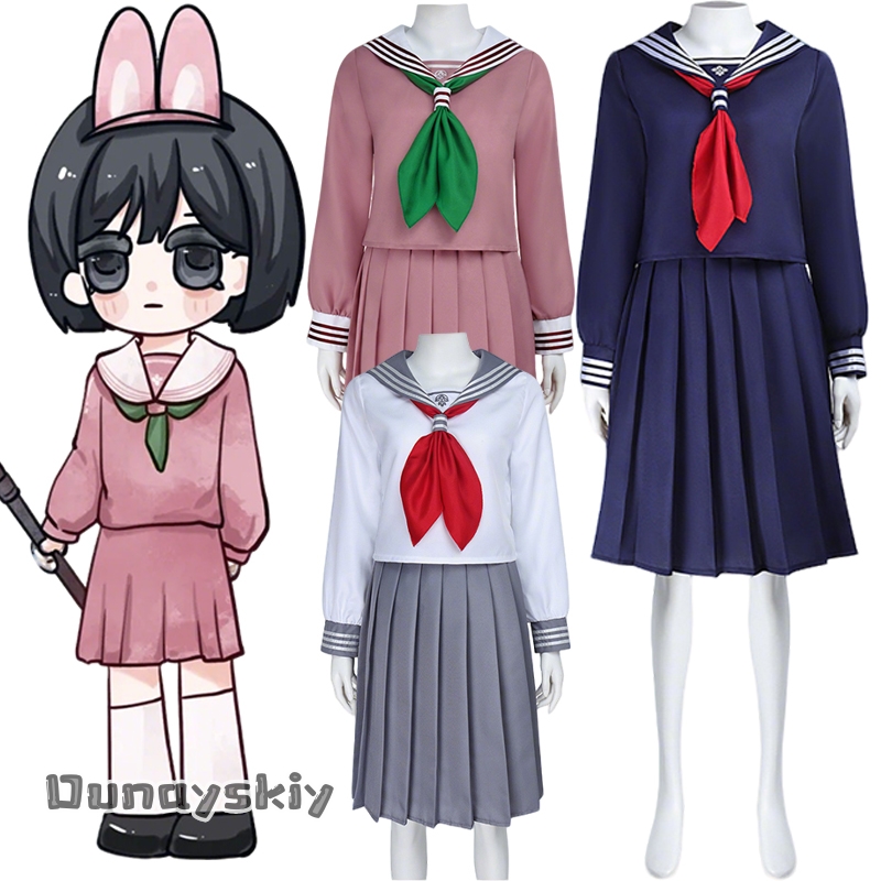 Cosplay Anime Basic - ゲーム 水瀬希那子 コスプレ衣装 {BankaiMode}3Color ベーシックスタイル 学生服