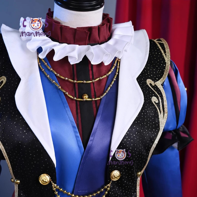 Anime Cosplay Female - アニメ PJSK 天馬つかさ tks tms コスプレ衣装ハロウィンパーティーゴージャスな制服ウィッグ小道具女性男性スーツサーカス衣装