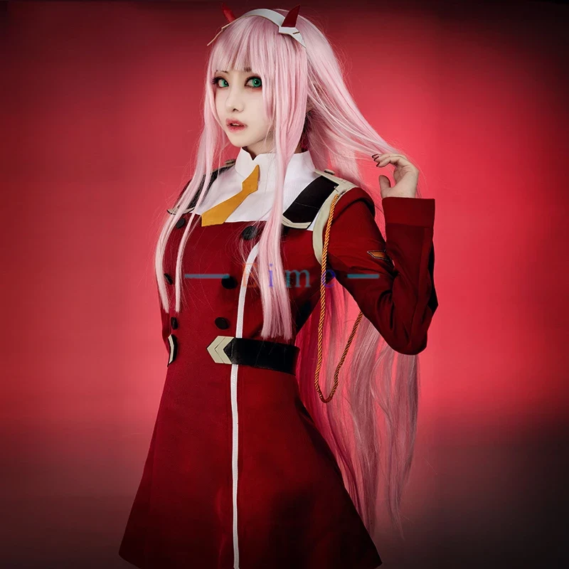 Anime Zoey Cosplay - コスプレハロウィンユニフォーム,日本のアニメダーリン,franxx 02 zero two,カーニバルコスチューム,ココロ,カスタムメイド,新しいコレクション2018