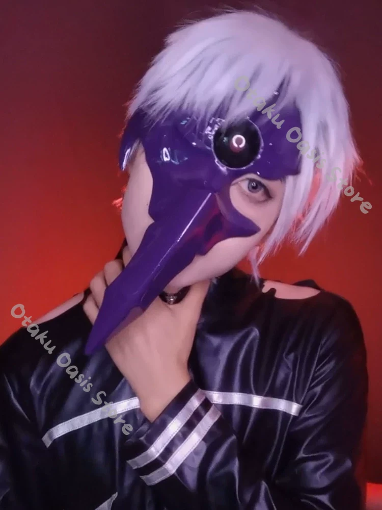 Tokyo Ghoul Mask - 東京グール カネキ ケン コスプレ サソリマスク モノアイ