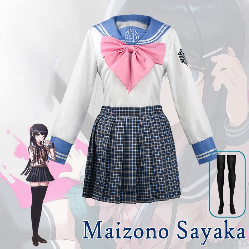 Anime Cosplay Jumpsuit - 舞園さやかコスプレ衣装アニメスーパーダンガンロンパ女性制服ハロウィン用
