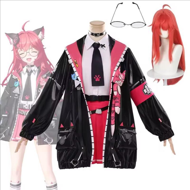 Anime Cosplay Waifu - ネヴァーネス・トゥ・エバーネス ナナリー・コルッチシ コスプレ衣装ウィッグ アニメゲーム NTE ナナリー