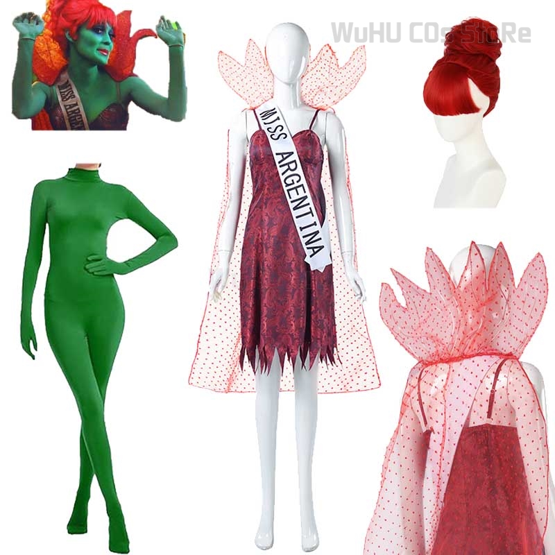 Anime Cosplay Waifu - 女性のためのカブトムシのコスプレ衣装,デッドレセプション,ドレス,マント,かつら,ハロウィーンのパーティースーツ,セクシー,映画,2024