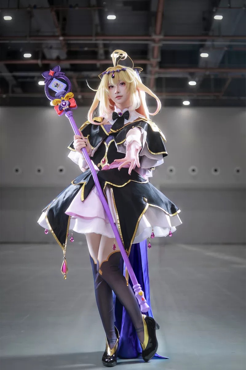 Anime Cosplay Lolita - 星探偵プリキュア！ モリアルルカコスプレ衣装ハロウィンカーニバル女性スウィートロリータドレスアクセサリー手袋靴下スーツ