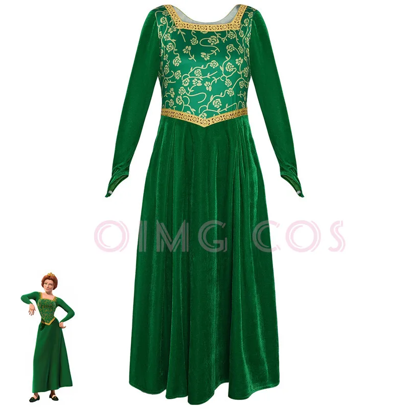 Anime Cosplay Costumes - フィオナ姫コスプレ衣装 大人用 カーニバル アニメ 制服 ハロウィンパーティー衣装