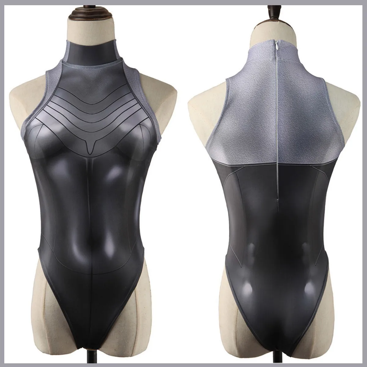 ロボットツインズコスプレ衣装女性用セクシーなタイトなジャンプ - Anime Cosplay Jumpsuit のレビューと価格
