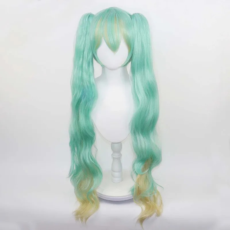 Le Cool アニメミク ストロベリーケーキ コスプレ ロ - Anime Cosplay Blue Hair のレビューと価格