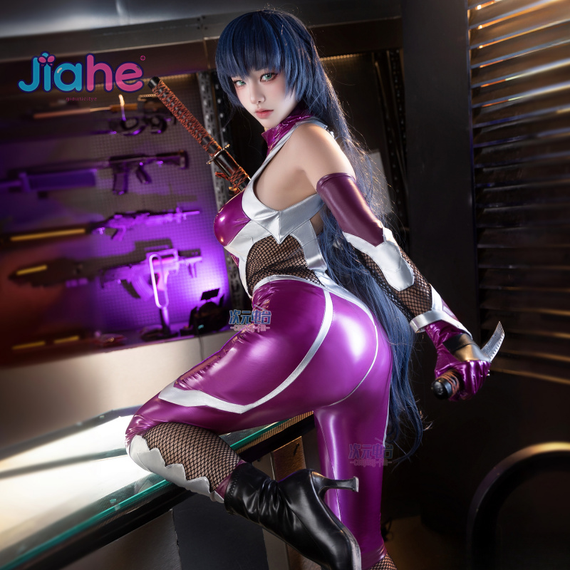 ゼロ 伊川アサギ コスプレ衣装 アニメ 伊川アサギ パープル - Anime Cosplay Jumpsuit のレビューと価格