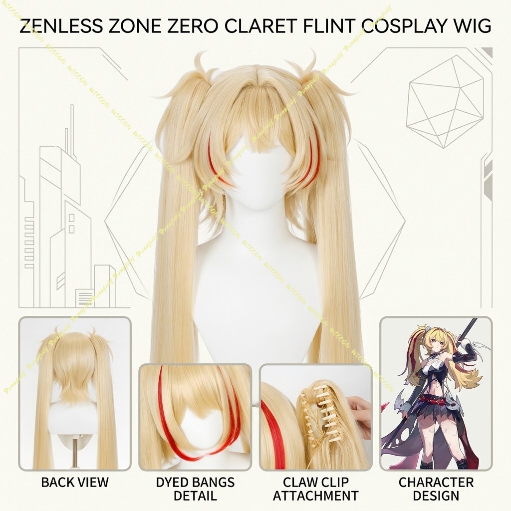 GCharacter クラレット・フリント カスタム名 ゼン - Anime Cosplay Photoshoot のレビューと価格