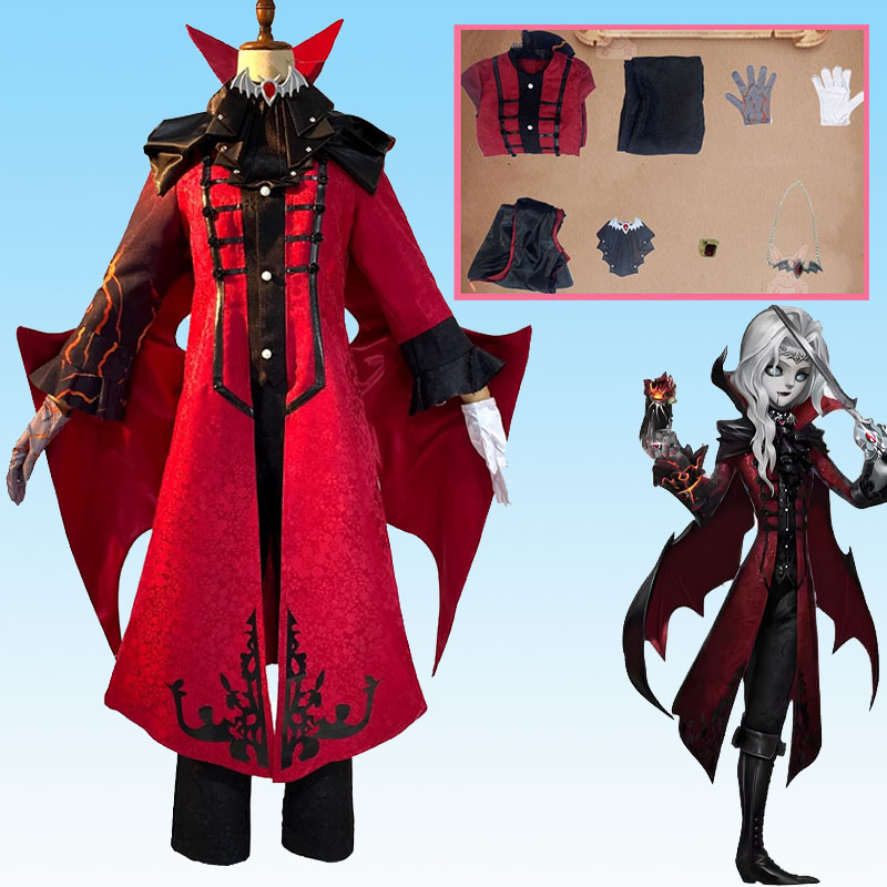 Identity V 写真家ジョセフ・デソルニエ コスプレ衣 - Anime Cosplay Red のレビューと価格