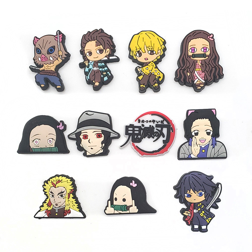 11 個セットデーモンスレイヤー漫画アニメ竈門禰豆子炭治郎フ - Anime Cosplay Demon Slayer のレビューと価格