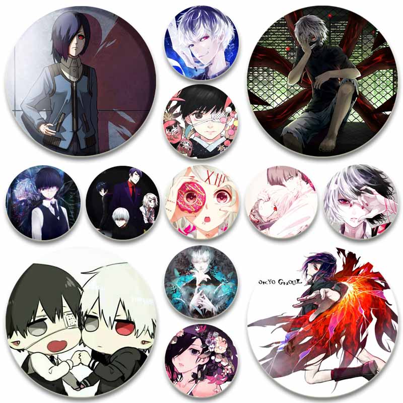 アニメ東京グールブローチバックパックアニメフィギュアラペルピ - Tokyo Ghoul Mask のレビューと価格