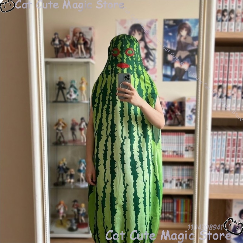スイカコスプレ衣装 TikTok ハロウィン クリスマス コ - Anime Cosplay Tiktok のレビューと価格