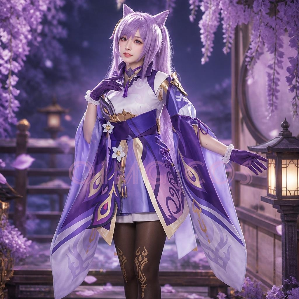 原神インパクト柯清コスプレ衣装制服コスプレアニメ中国風ハロウ - Anime Cosplay Jumpsuit のレビューと価格