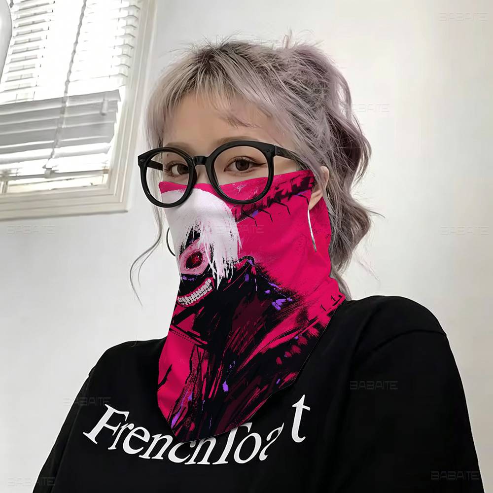 日本のアニメ T-東京グール スカーフ 通気性のあるフェイス - Tokyo Ghoul Mask のレビューと価格
