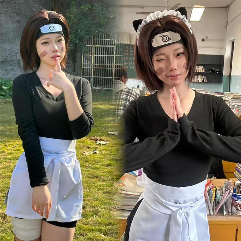 日本の忍者アニメ野原凛コスプレハロウィーンの衣装 ACGN  - Anime Cosplay Photoshoot のレビューと価格