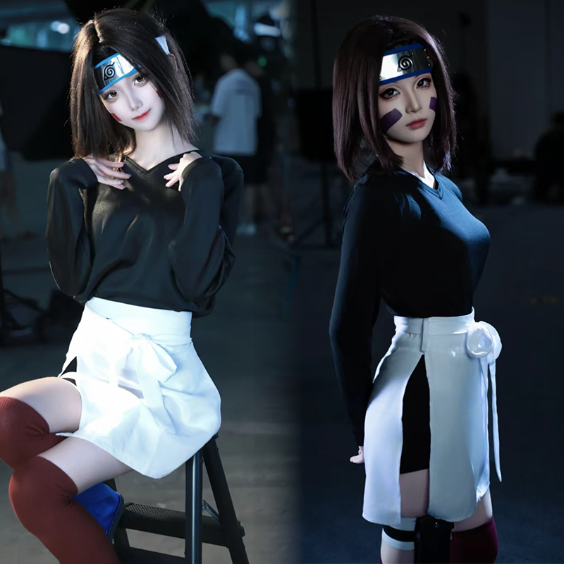 日本の忍者アニメ野原凛コスプレハロウィーンの衣装 ACGN  - Anime Cosplay Photoshoot のレビューと価格