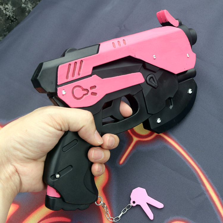 D.va-子供用ゴム製ピストル,武器,花の歌,オーバーウォッ - Anime Cosplay Real のレビューと価格