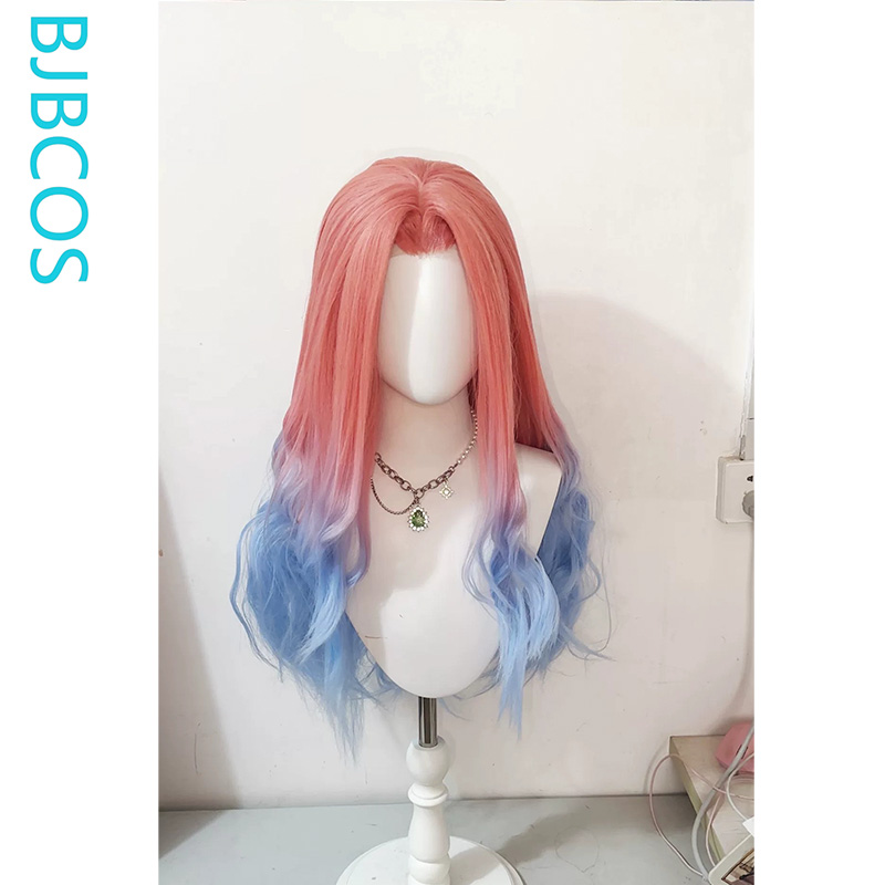 スタイリング済みウィッグ ‌ Mizi コスプレウィッグ ア - Anime Cosplay Blue Hair のレビューと価格