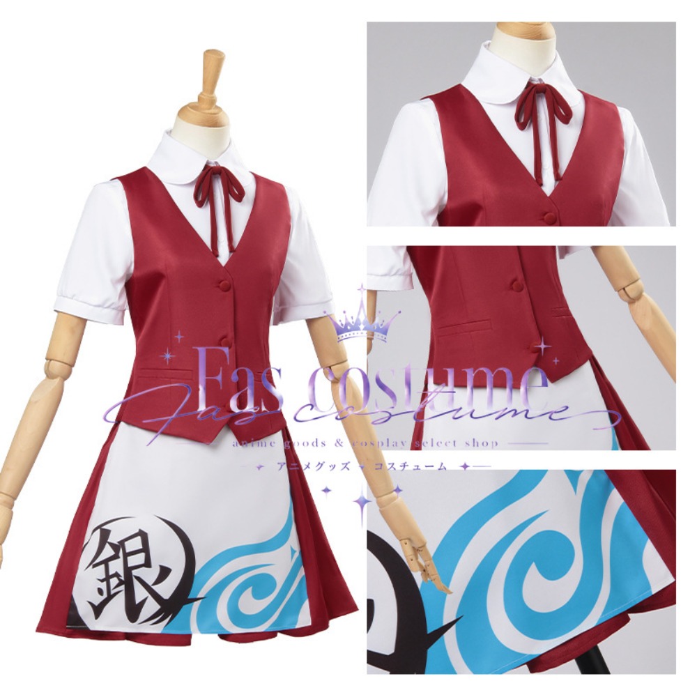 アニメ「ヨロズヤ」カフェメイドコスプレ衣装 キャラクタードレ - Anime Cosplay Photoshoot のレビューと価格