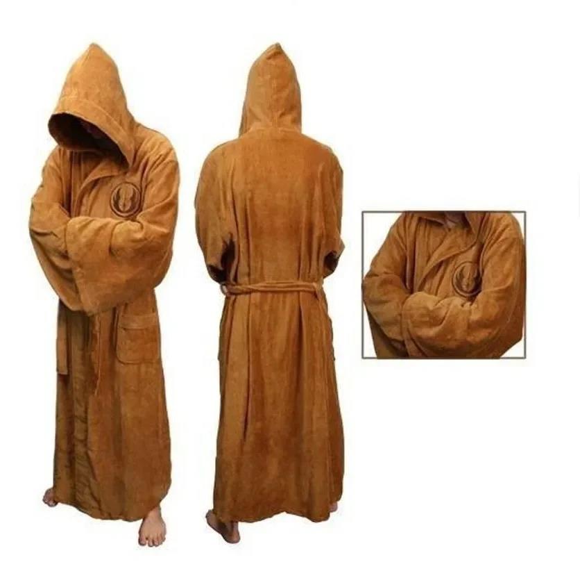 ジェダイコスプレナイトガウン男性ホームウェアフランネルローブ - Cosplay Anime Basic のレビューと価格
