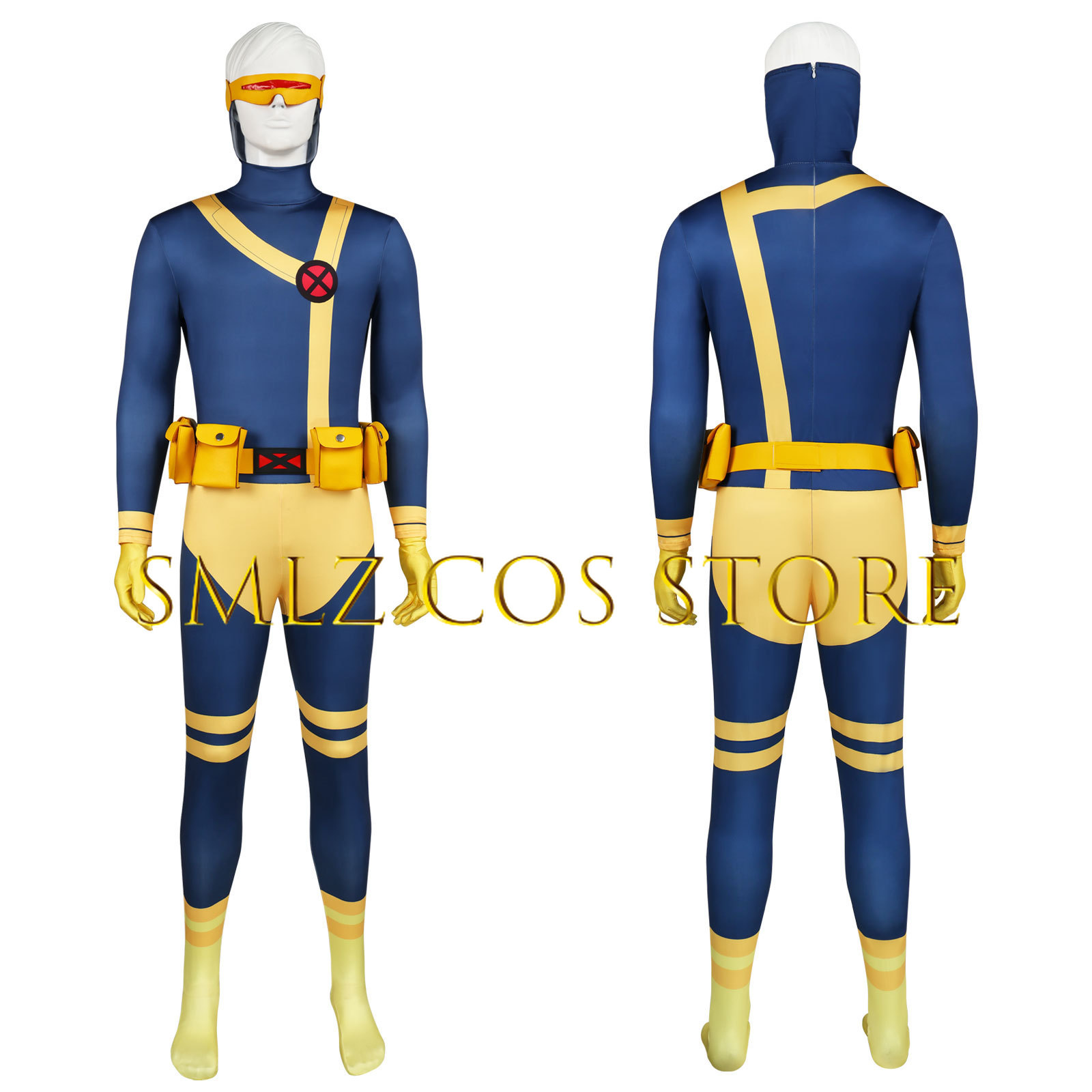 スコット・サマーズ コスプレ サイクロプス コスチューム ヒ - Anime Cosplay Jumpsuit のレビューと価格