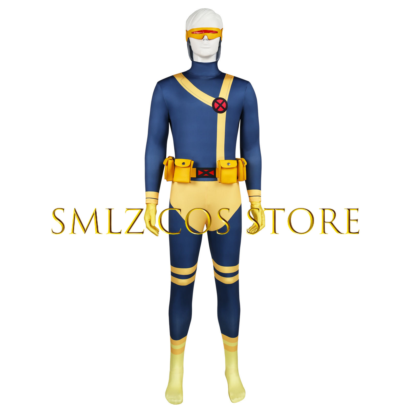 スコット・サマーズ コスプレ サイクロプス コスチューム ヒ - Anime Cosplay Jumpsuit のレビューと価格