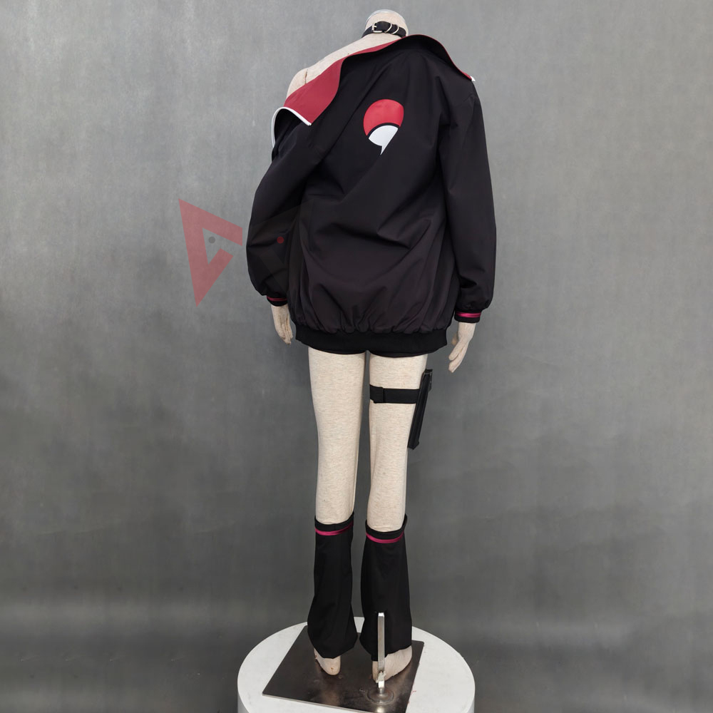 新しい忍者ボルトウスウチハンサラダンコスプレ衣装シャツショー - Anime Cosplay Plus Size のレビューと価格