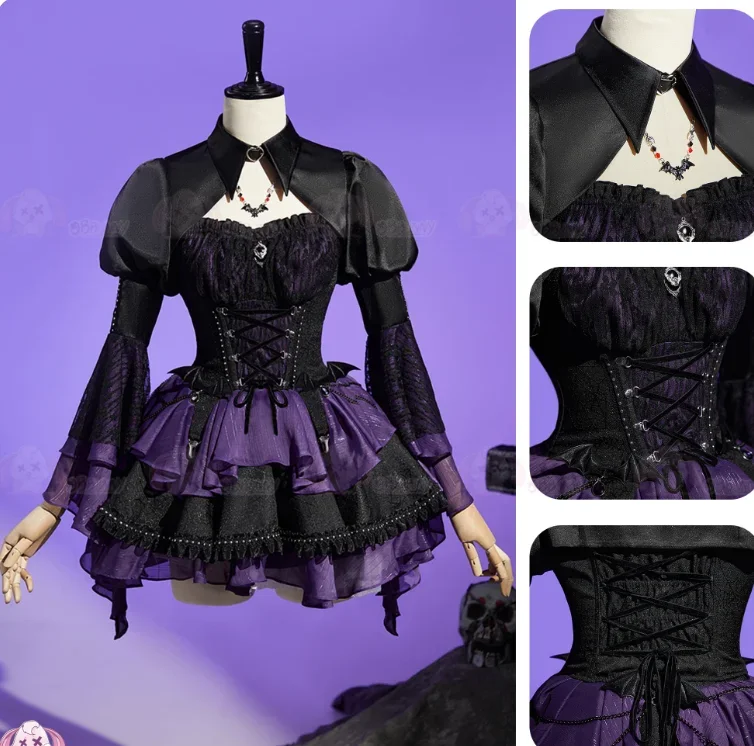 女性用ハロウィンファンタジーユニフォームロリータコスプレ衣装 - Anime Cosplay Lolita のレビューと価格