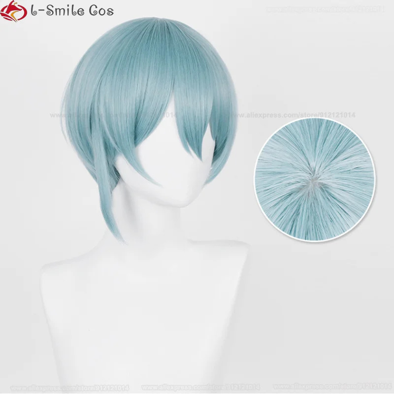 アニメヒオリヨコスプレ 28 センチメートルライトブルーかつ - Anime Cosplay Blue Hair のレビューと価格
