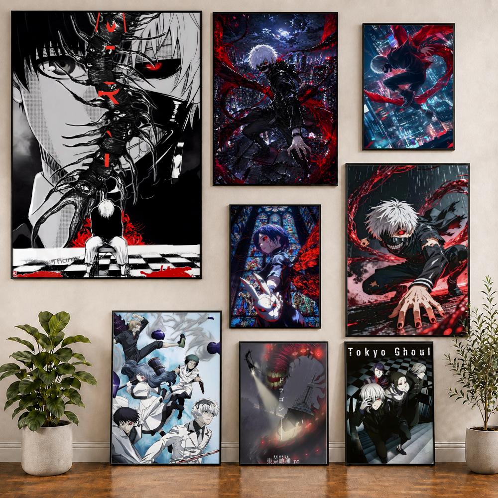 アニメ『東京喰種トーキングリーダー』ケン・カネキポスター P - Tokyo Ghoul Mask のレビューと価格