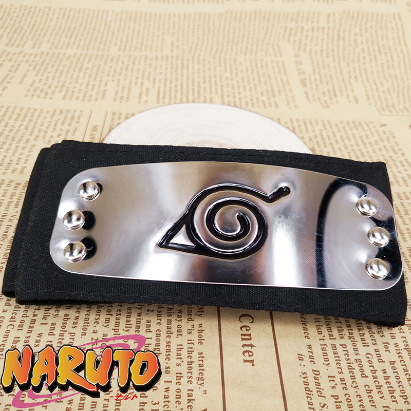 アニメナルト額プロテクターベビーおもちゃコスプレロゴメッキ忍 - Naruto Headband Metal のレビューと価格