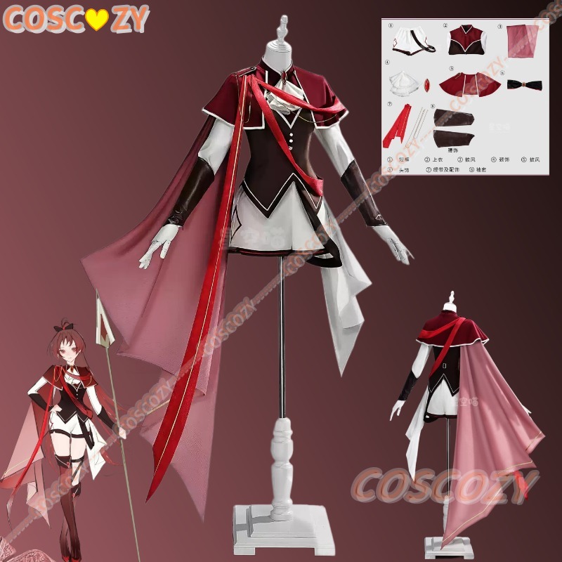 女性向け「さくら京子」コスプレ衣装一式。戦士風の騎士スタイル - Anime Cosplay Red のレビューと価格