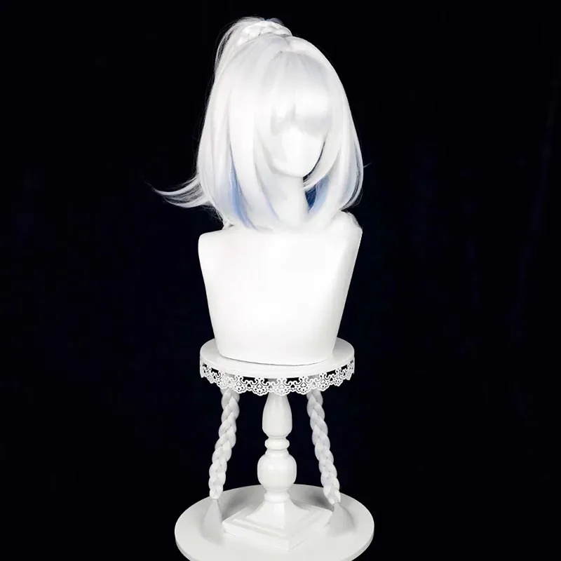 Le Cool 原神 ムアラニ コスプレ シルバーミックスブ - Anime Cosplay Blue Hair のレビューと価格