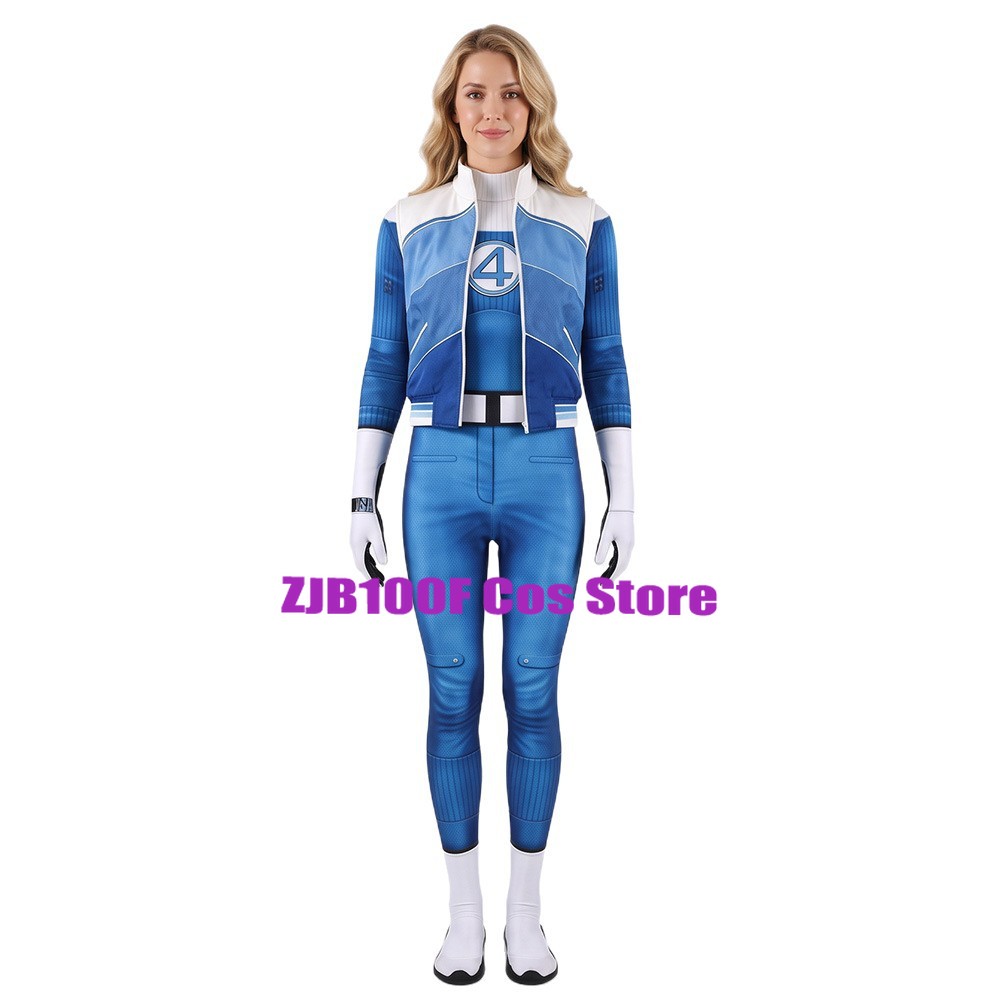 アニメ ファンタスティックヒーロー インビジブルウーマン コ - Anime Cosplay Jumpsuit のレビューと価格