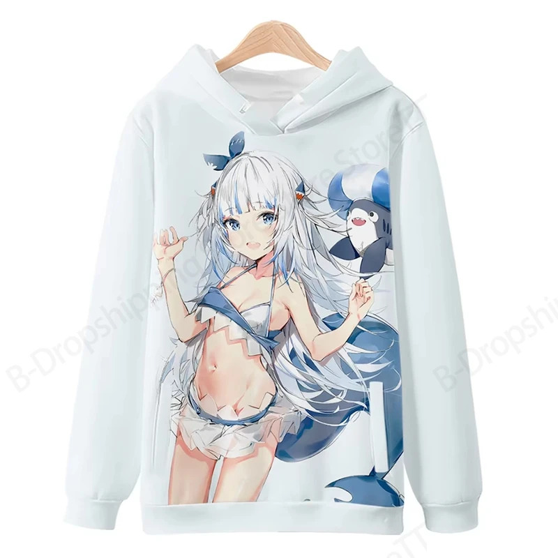 Gawr Gura アニメコスプレ 3d プリントパーカー男 - Cosplay Anime Basic のレビューと価格